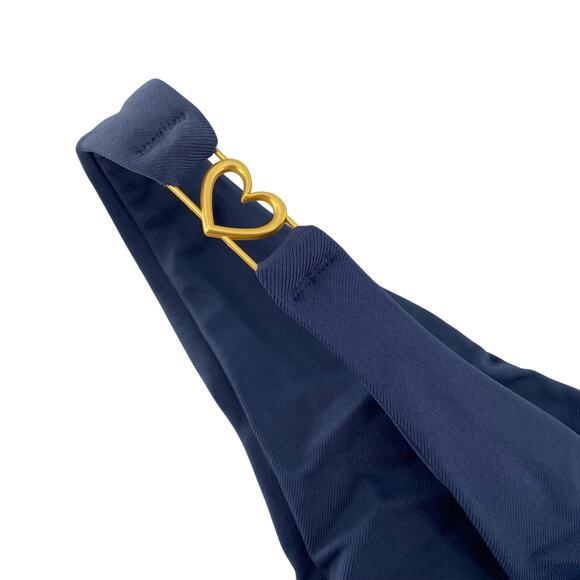 L*Space Ziggy Bikini Bottom Slate Blue Small - Picture 3 of 4